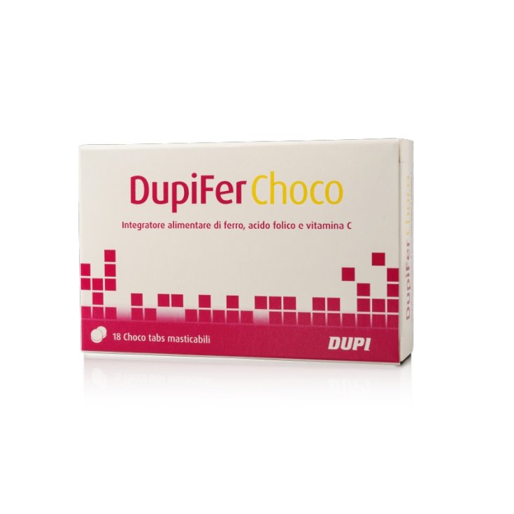 DupiFer Choco Dupi 18 Tabletas Masticables Choco