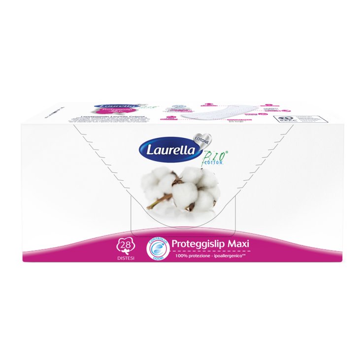 Laurella® Cotton Proteggislip Maxi Estirado 28 Piezas