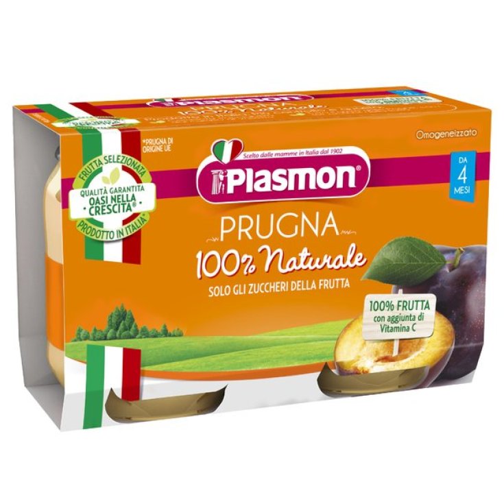 PLUM Homogeneizado Plasmon® 2X80G