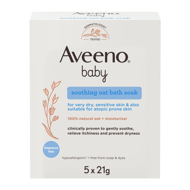 Bebé Coloidal Aveeno® Active Naturals Baby™ 5 Sobres