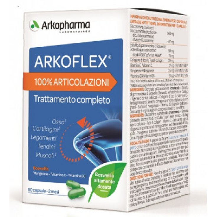ARKOFLEX® 100% ARTICULACIONES Arkofarm 60 Cápsulas