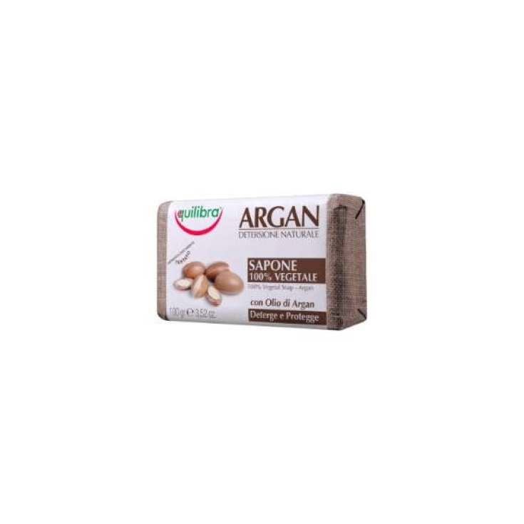 Jabón Vegetal Argán 100% Equilibra® 100g