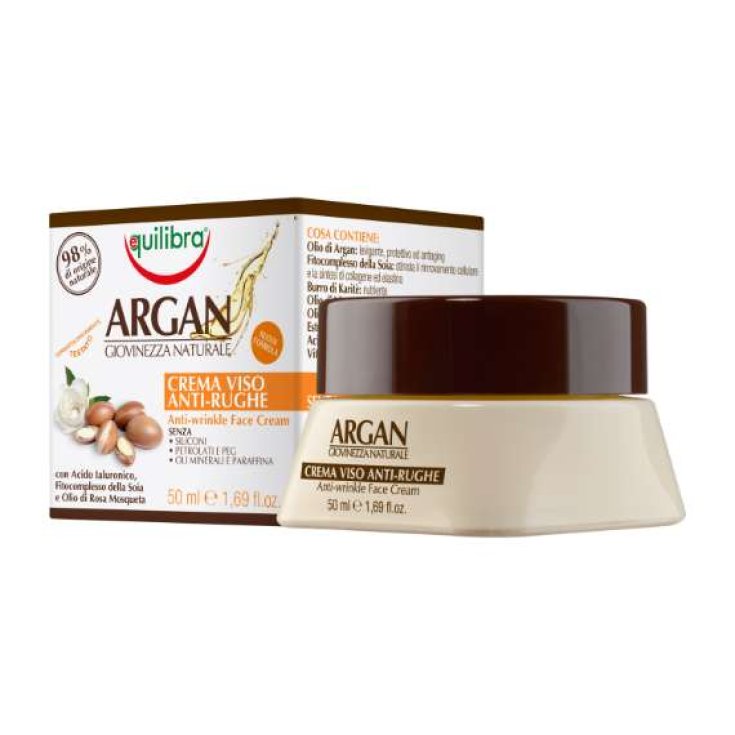 Crema Facial Antiarrugas Argán Equilibra® 50ml