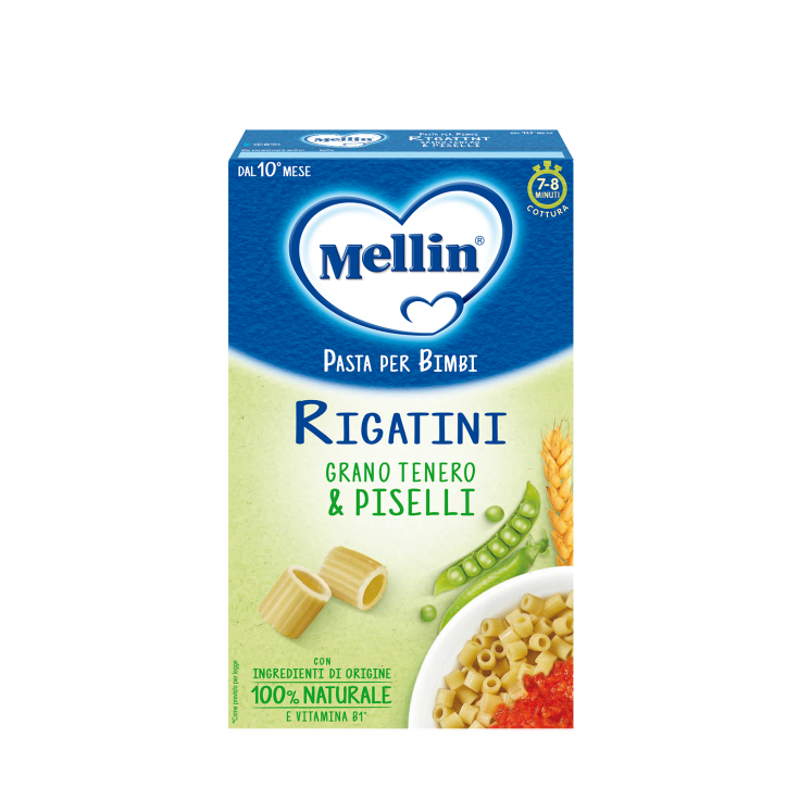 Rigatini De Trigo Blando Y Guisantes Mellin 280g