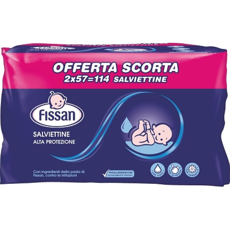 Fissan Toallitas Alta Protección 2x57 Piezas