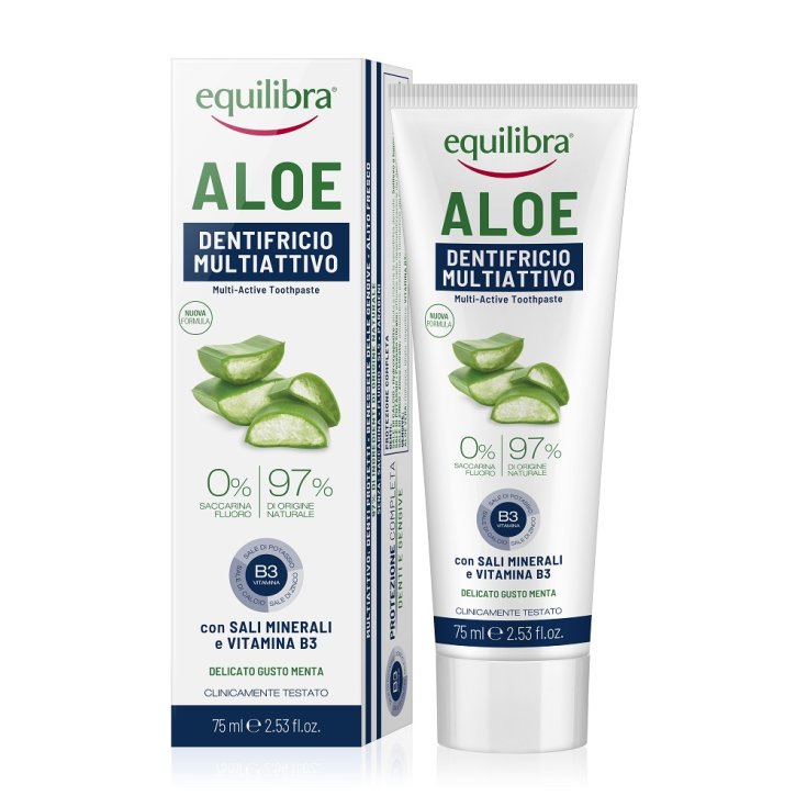 Equilibra® Gel Dentífrico Triple Acción Aloe 75ml