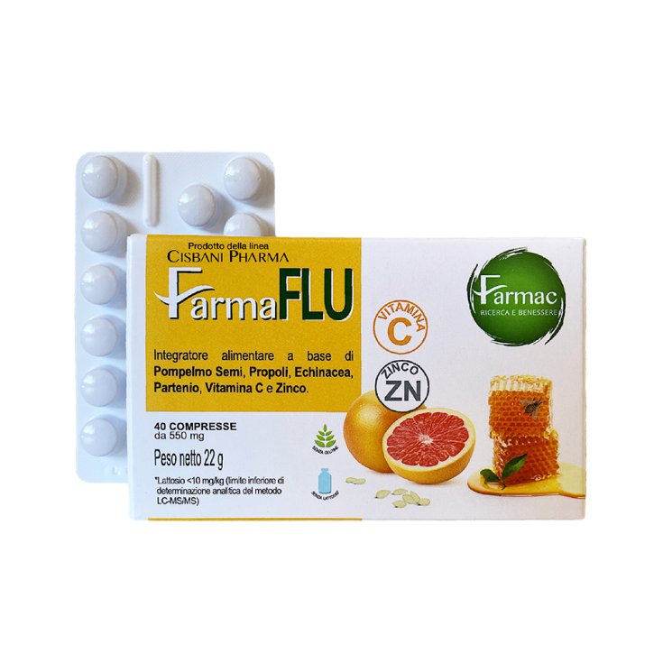 Cisbani Pharma FarmaFlu Farmac 40 Comprimidos