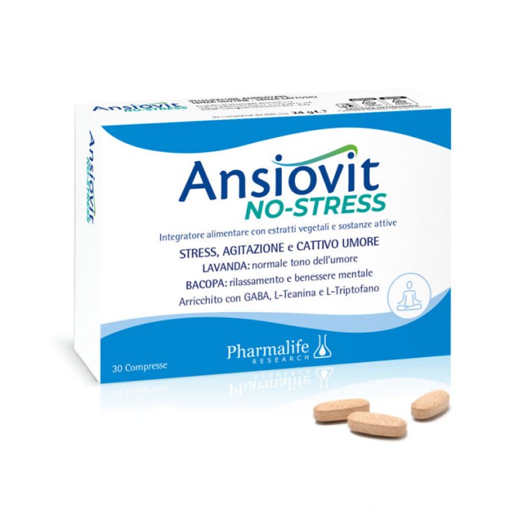 Ansiovit No-Stress Pharmalife Research 30 Comprimidos
