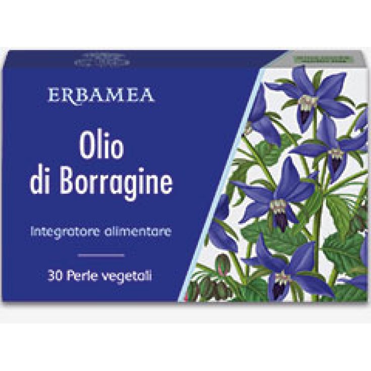 Erbamea Aceite De Borraja 30 Perlas Vegetales