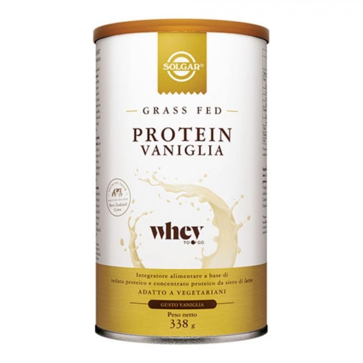 Proteína Whey Vainilla Solgar 338g