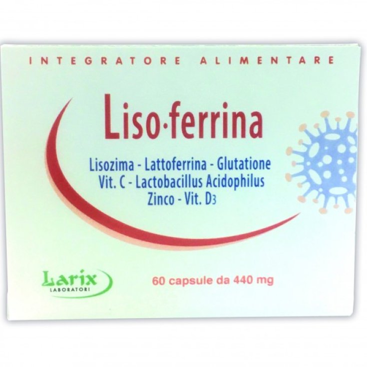 Liso-Ferrina Laboratorios Larix 60 Cápsulas