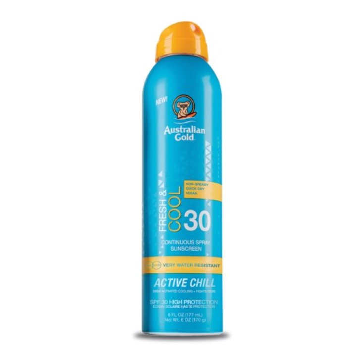 Spf30 Fresh & Cool Spray Continuo Australian Gold 177ml