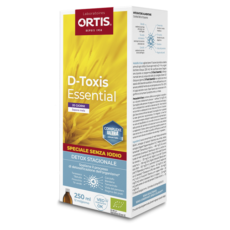 D-Toxis Esencial Sin Yodo Ortis Laboratoires 250ml
