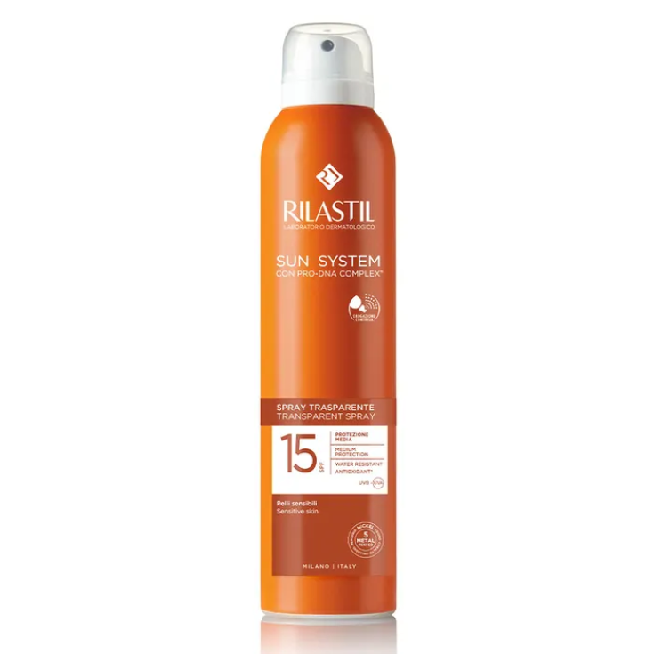 Sistema Solar Transparente Spf15 Rilastil 200ml