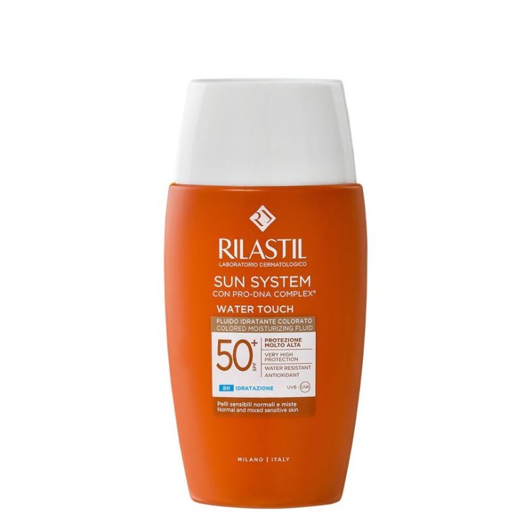 Sistema Solar Agua Toque Color Spf50 + Rilastil 50ml