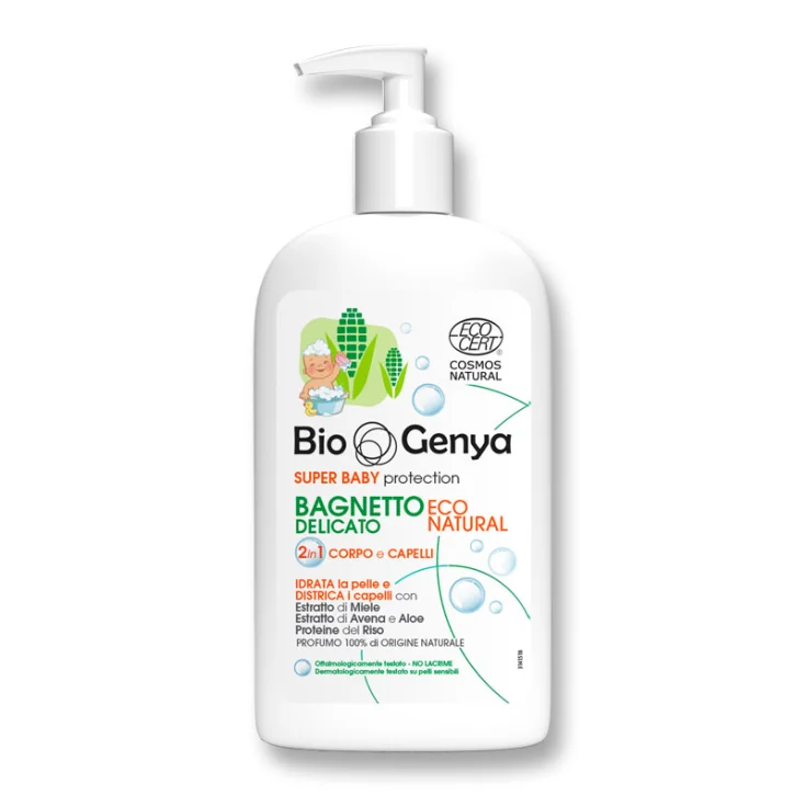 Baño Bebé Delicado 2 En 1 Biogenya 400ml