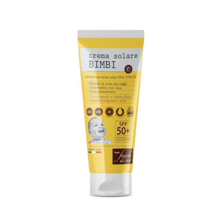 Bebé Crema Solar SPF50 + Copos De Arroz 100ml