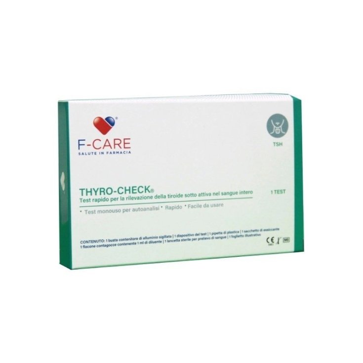 Prueba Thyro-Check Autoanálisis F-Care Farvima Medicinali