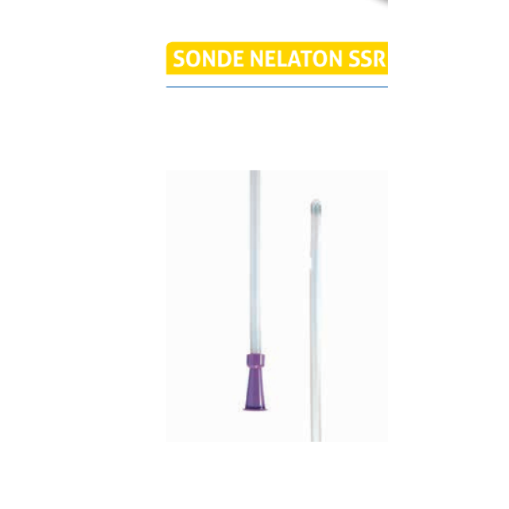 NELATON CH6 SONDA 40cm Farmac-Zabban 30 Piezas