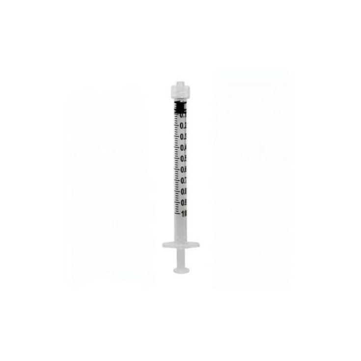 JERINGA MED'S 1ML SIN AGUJA LUER LOCK CENTRAL 100 Piezas