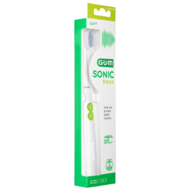 GUM® SONIC DAILY Blanco SUNSTAR 1 Cepillo Dental