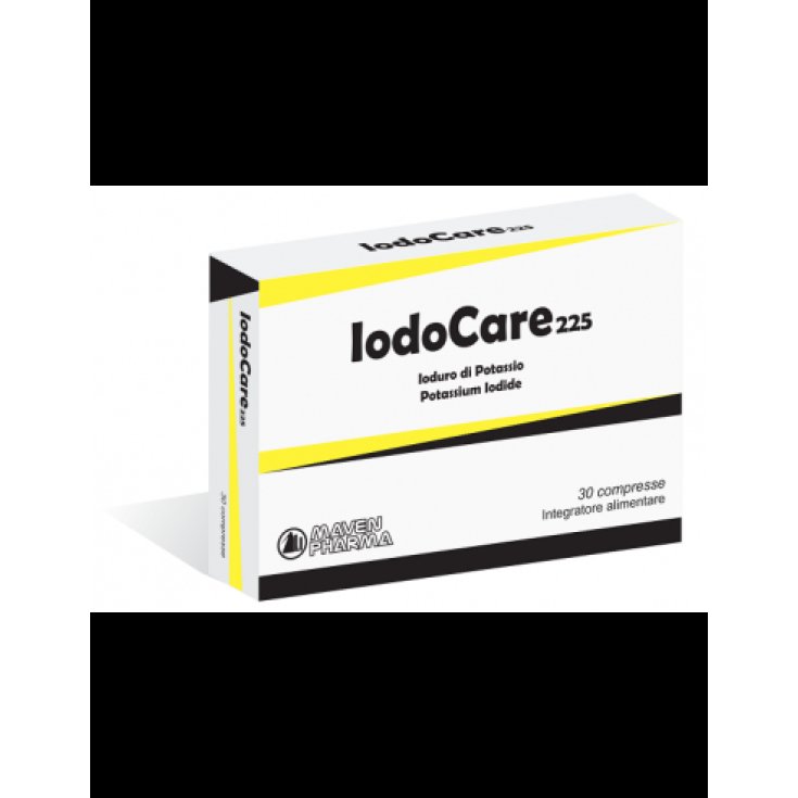 IodoCare 225 Yoduro De Potasio Maven Pharma 30 Comprimidos