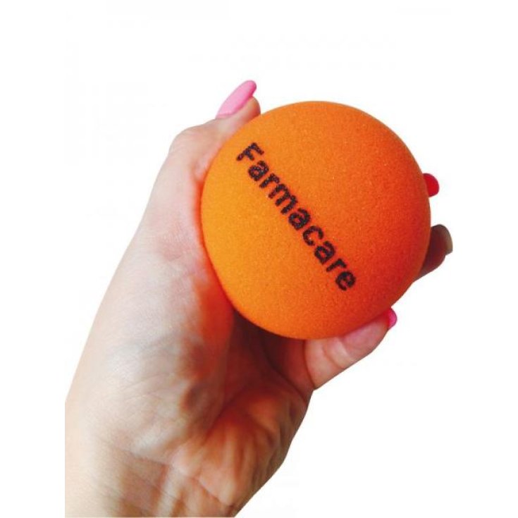 Pelota antiestrés naranja Pharmacare