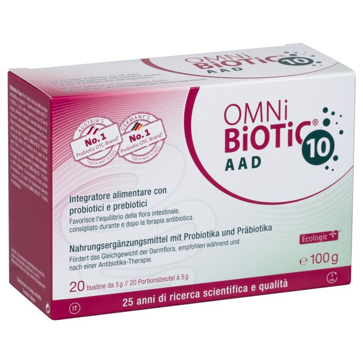 OMNi-BiOTiC® 10 AAD Institut Allergosan 20 Sobres