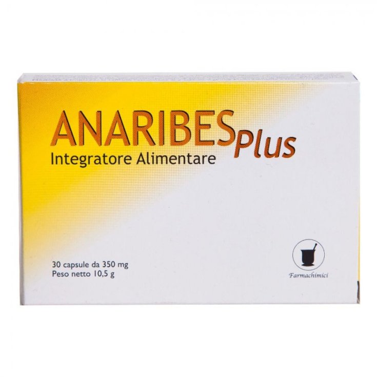 Anaribes Plus Pharmacokimics 30 Cápsulas