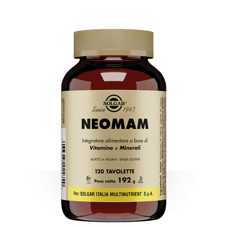 NEOMAM SOLGAR® 120 Comprimidos
