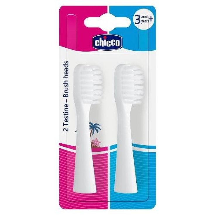 Cabezales Para Cepillo De Dientes Eléctrico Chicco Set 2 Piezas