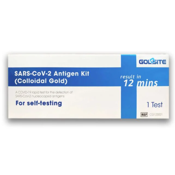 Kit de antígeno Sars-CoV-2 Autodiagnóstico Prueba Goldsite 1