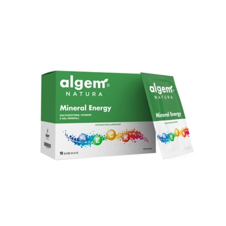 Mineral Energy Algem Natura 10 Sobres De 20g