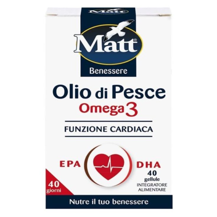 Omega 3 Aceite De Pescado Mate 40 Gellulas