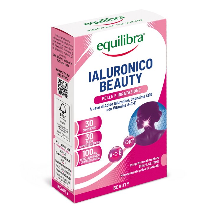 Belleza Equilibra® Hialurónico 30 Comprimidos