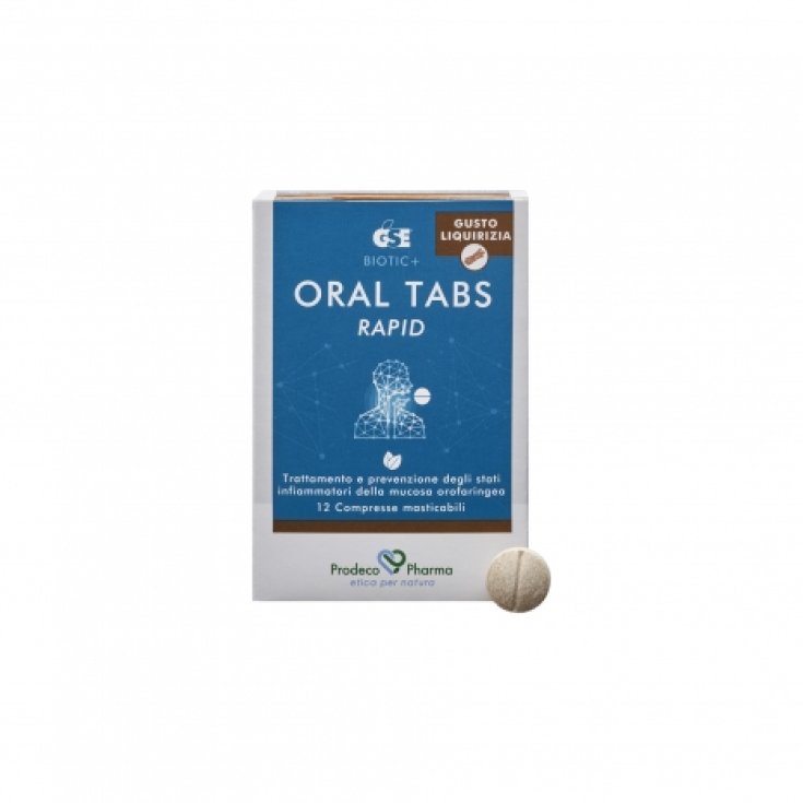 GSE Oral Tabs Rapid Prodeco Pharma 12 Comprimidos