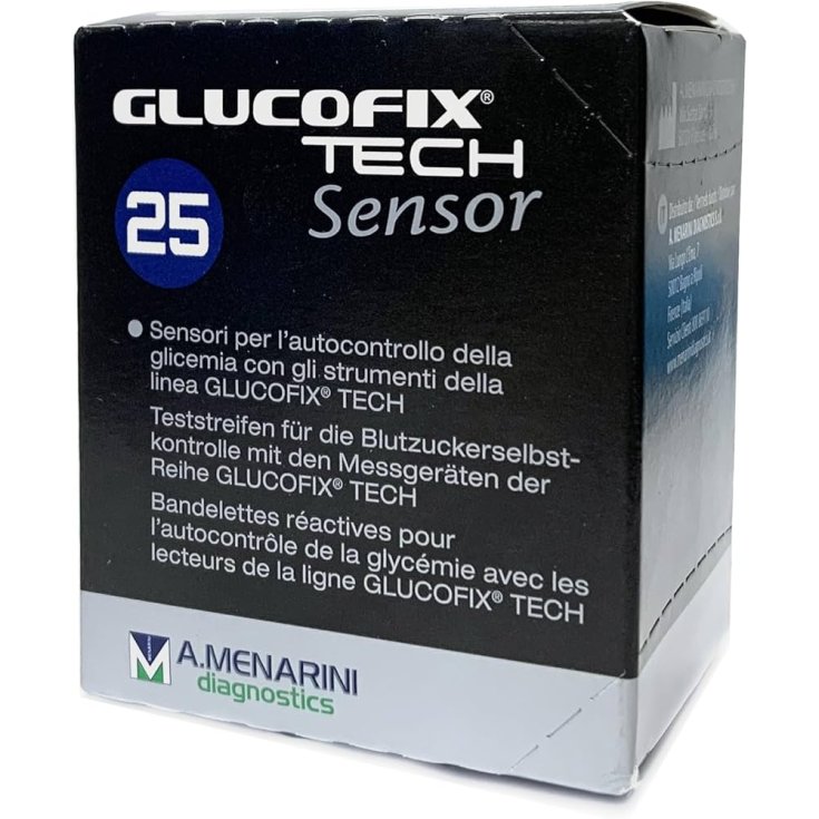 SENSOR GLUCOFIX TECH 25STR