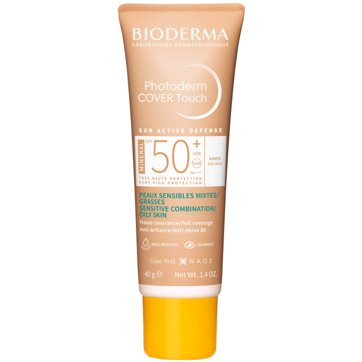 Photoderm Cobertura Toque Mineral Spf50 + Dorée Bioderma 40g