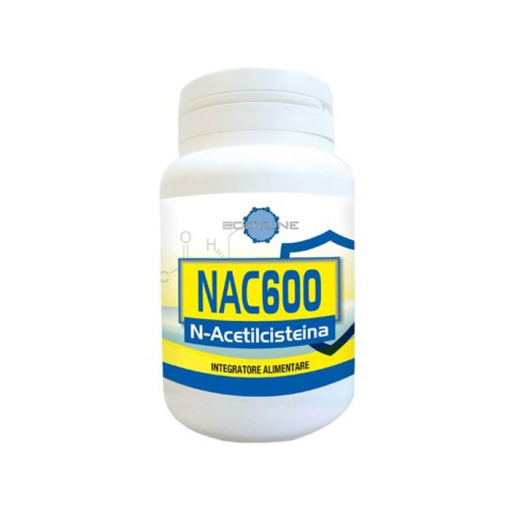 Nac-600 N-Acetilcisteína BodyLine 60 Cápsulas