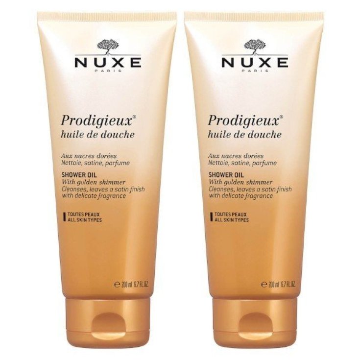 Prodigieux Huile De Douche Nuxe 2x200ml