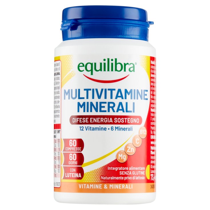 Equilibra® Multivitaminas y Minerales 60 Tabletas