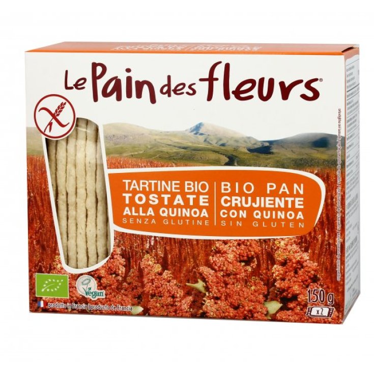 Canapés de Quinoa Tostada Ecológica Les Pains Des Fleurs 150g