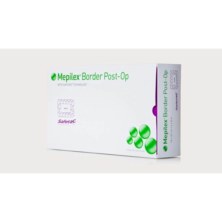 MEPILEX BORDE POSTOP 10X25 5P