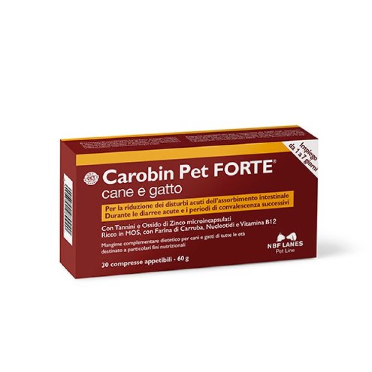 CAROBIN PET FORTE 30CPR