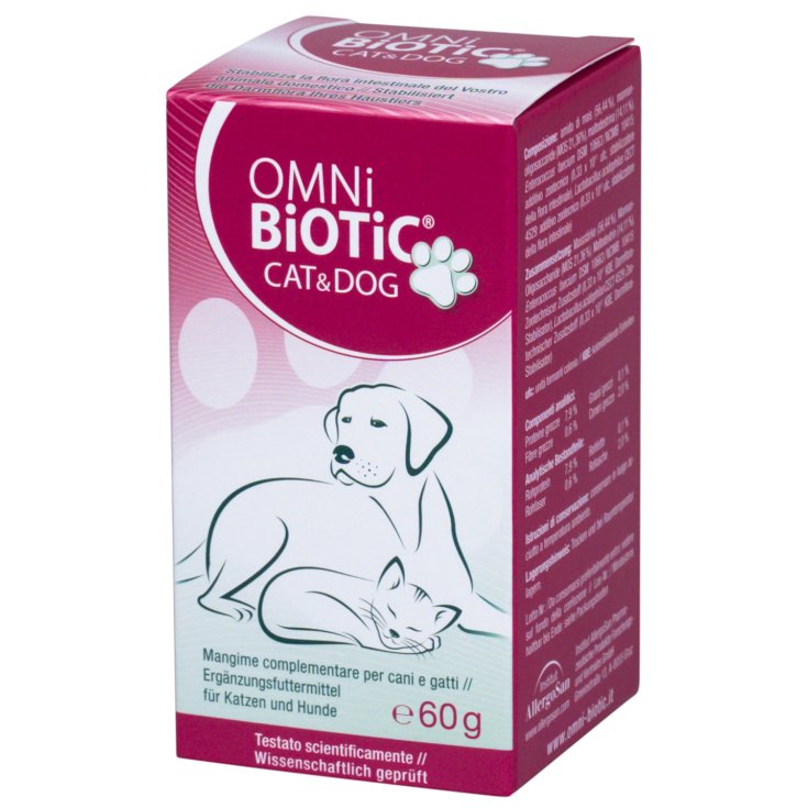 TARRO OMNI BIOTIC PARA GATOS Y PERROS