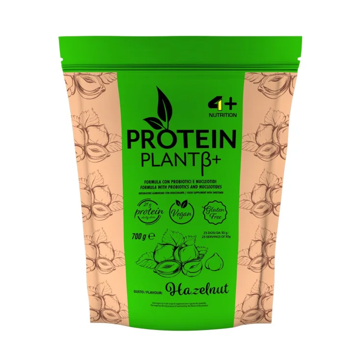 4+ PROTEINA VEGETAL + HAZEL 700G