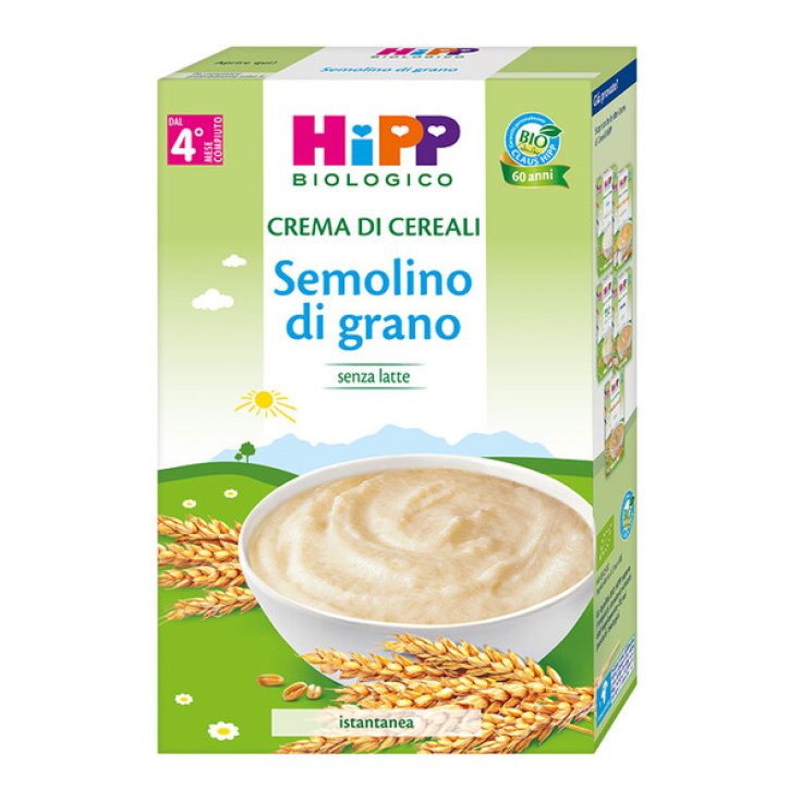 HIPP BIO CREMA CEREALES SEMOLINA