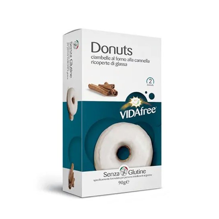 VIDAFREE DONUT CANELA 2X45G