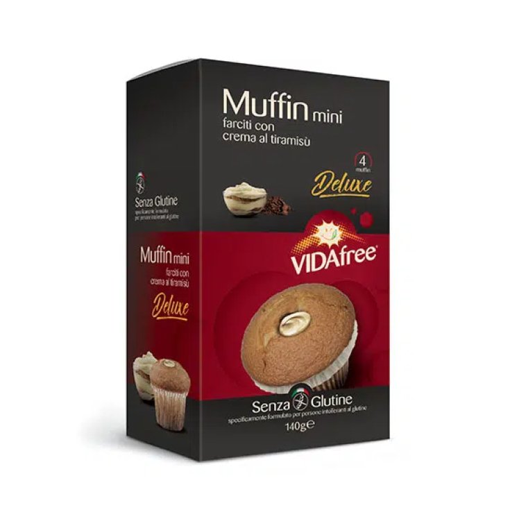 Vidafree Tiramisú Mini Muffin 140g