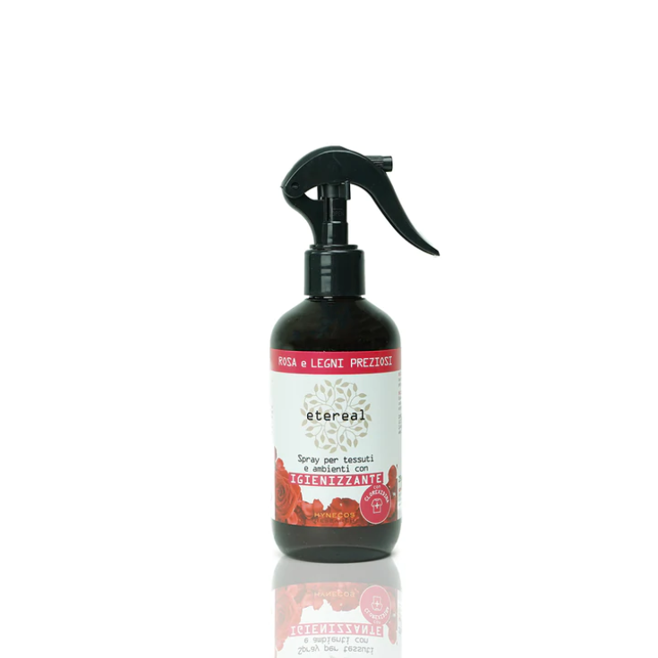 Perfume en Aerosol de Rosas y Maderas Preciosas para Ambientes con Etereal Sanitizer 250ml